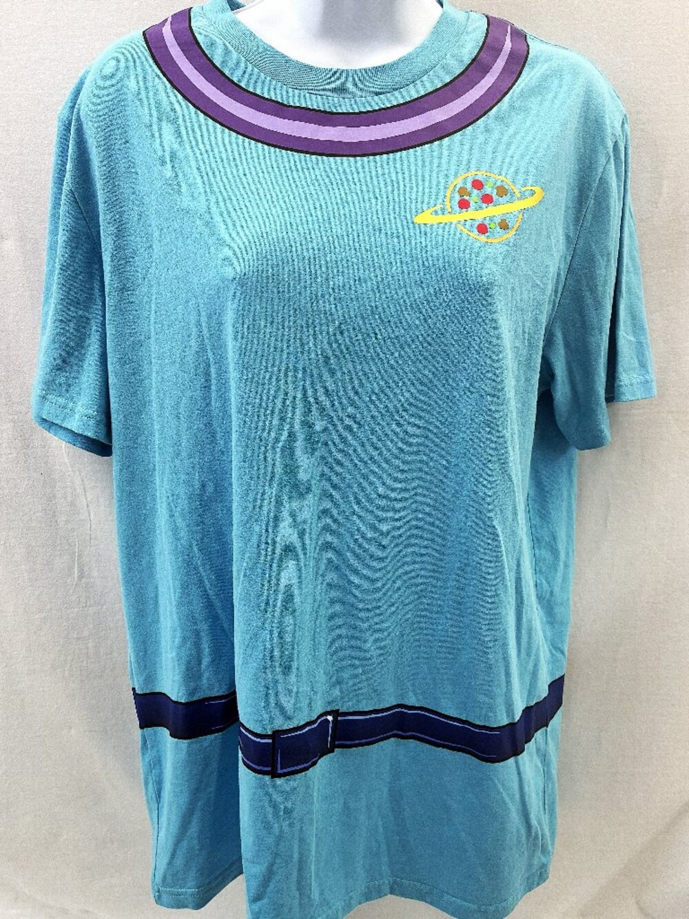 Disney/Pixar Blue Pizza Planet Toy Story Alien Martian T-Shirt - Size L